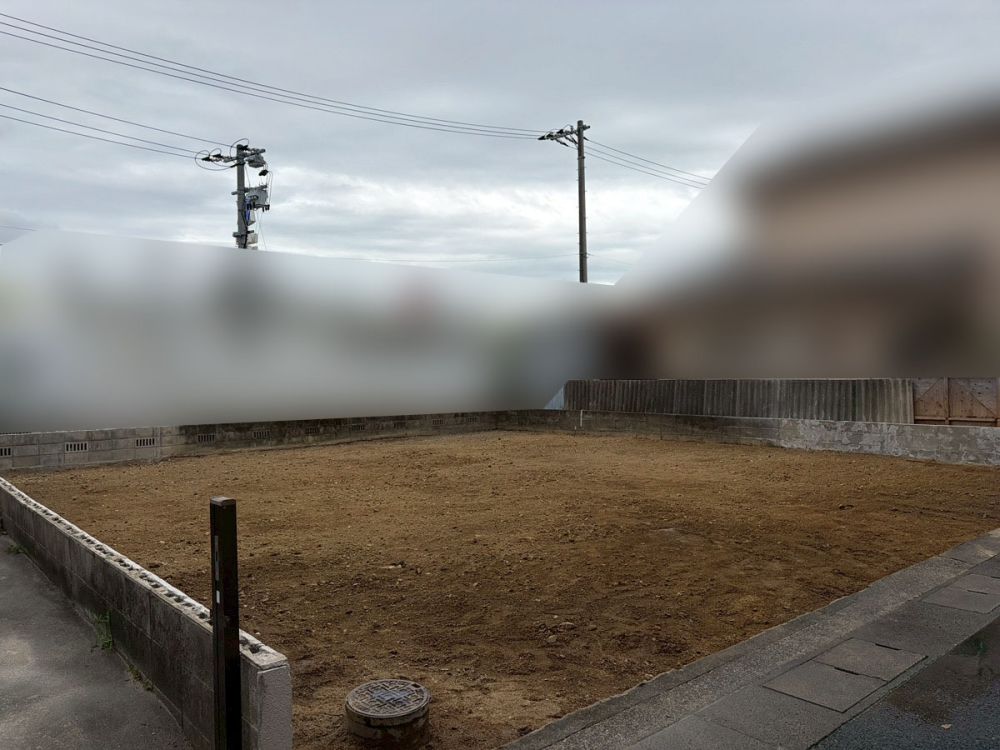 岡山市北区・約25坪の建物解体工事 施工後の敷地